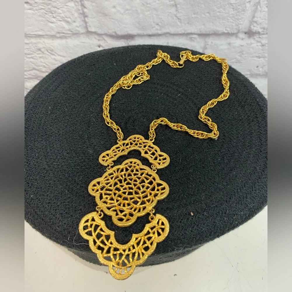 Vintage‎ Gold Boho Necklace